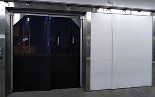 Двери для хранения и переработки рыбы