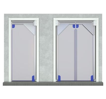 Пленочные маятниковые двери МД (Пл)